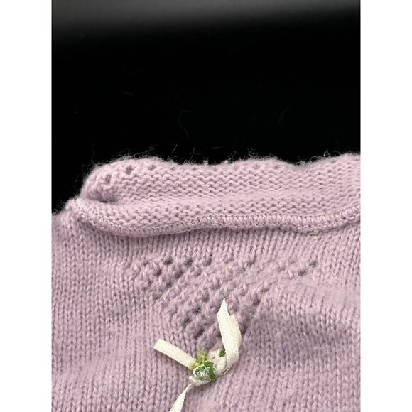 Cabbage Patch Kids BBB Bean Butt Bottom Babies 1985 Purple Knit Jumper 192 WS - Picture 3 of 12